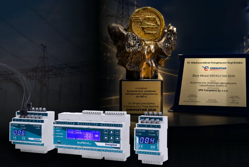 ArcPRO-6 zostało wyróżnione Złotym Medalem podczas ENERGETAB 2026